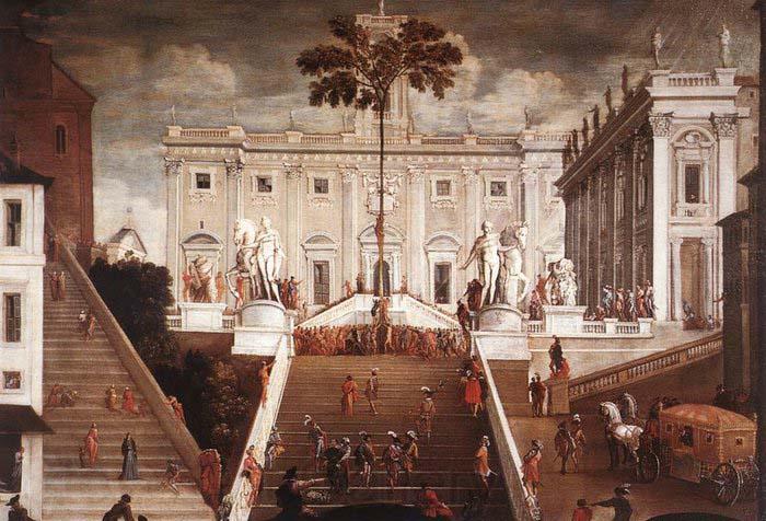TASSI, Agostino Competition on the Capitoline Hill Spain oil painting art